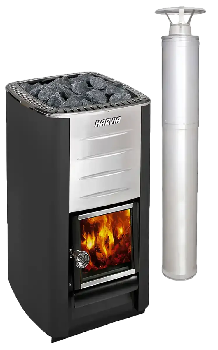 Harvia M3 + chimney set